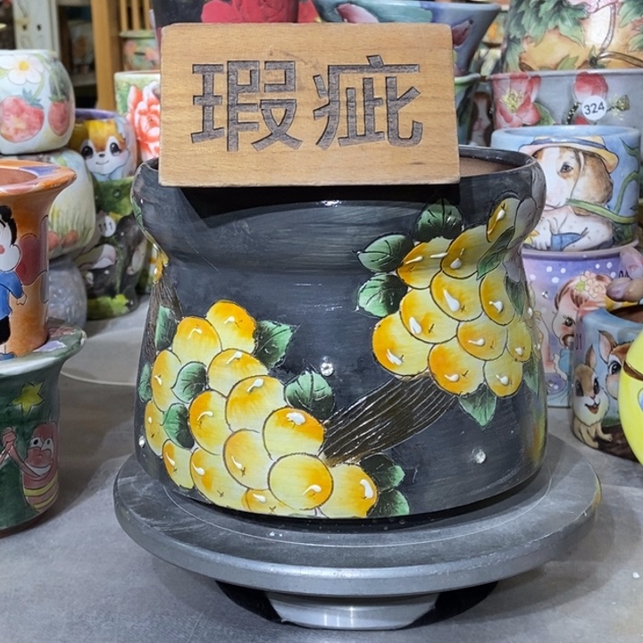 红陶景德镇艺术手绘作品