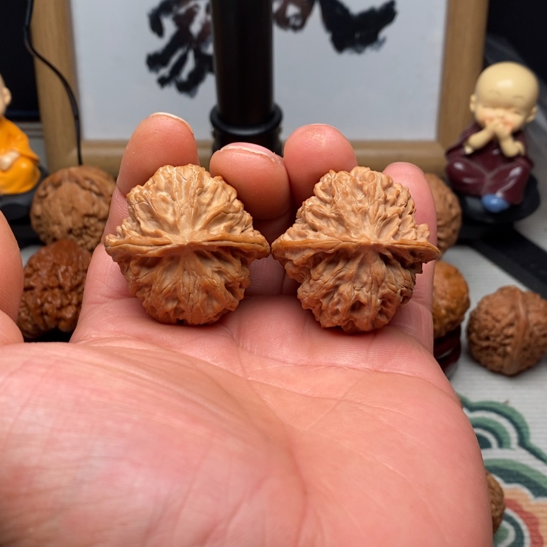 文玩核桃把件39苹果园