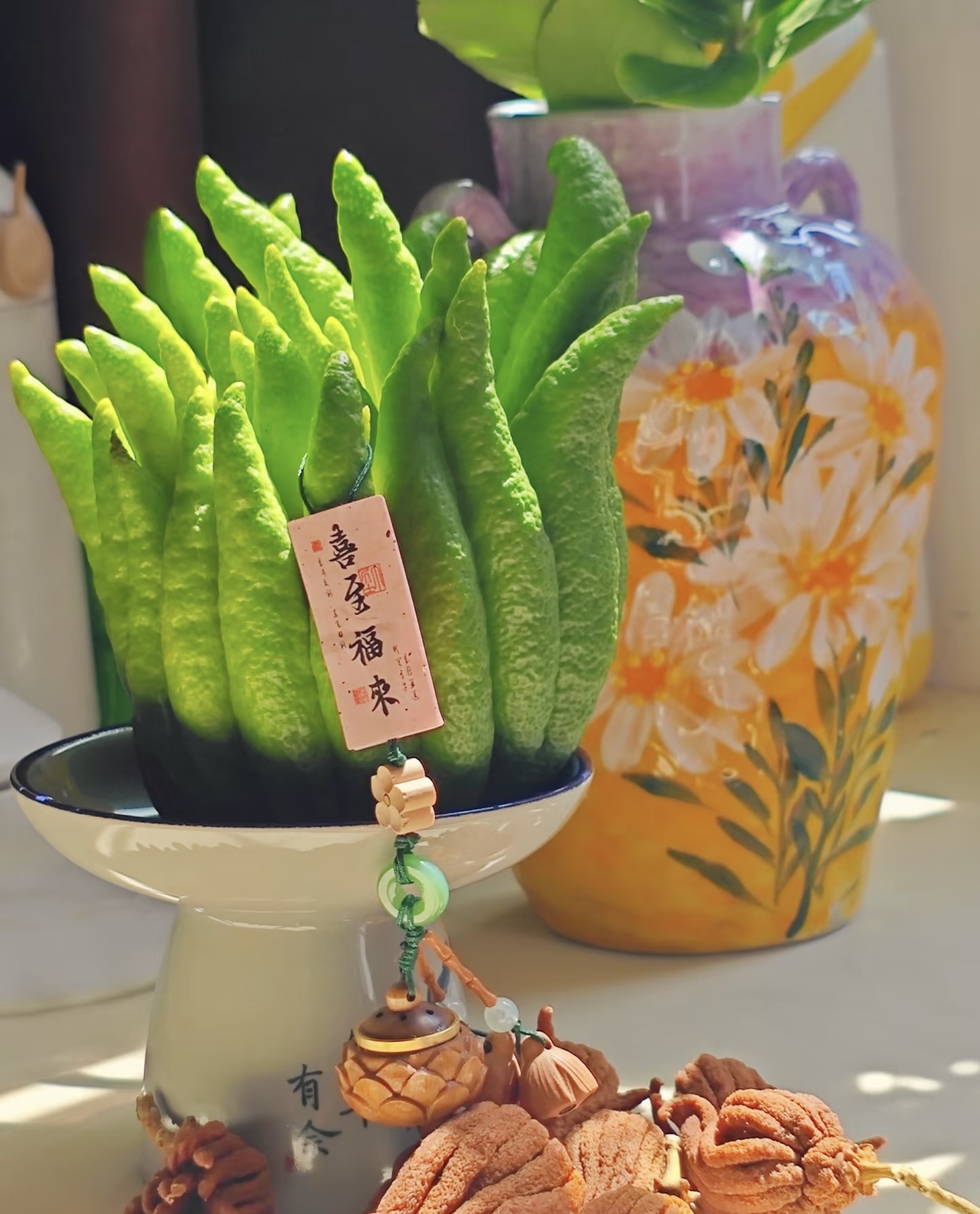 【精品·中果·闻香佛手柑】佛手柑高端类花材  新鲜采摘云南基地直发