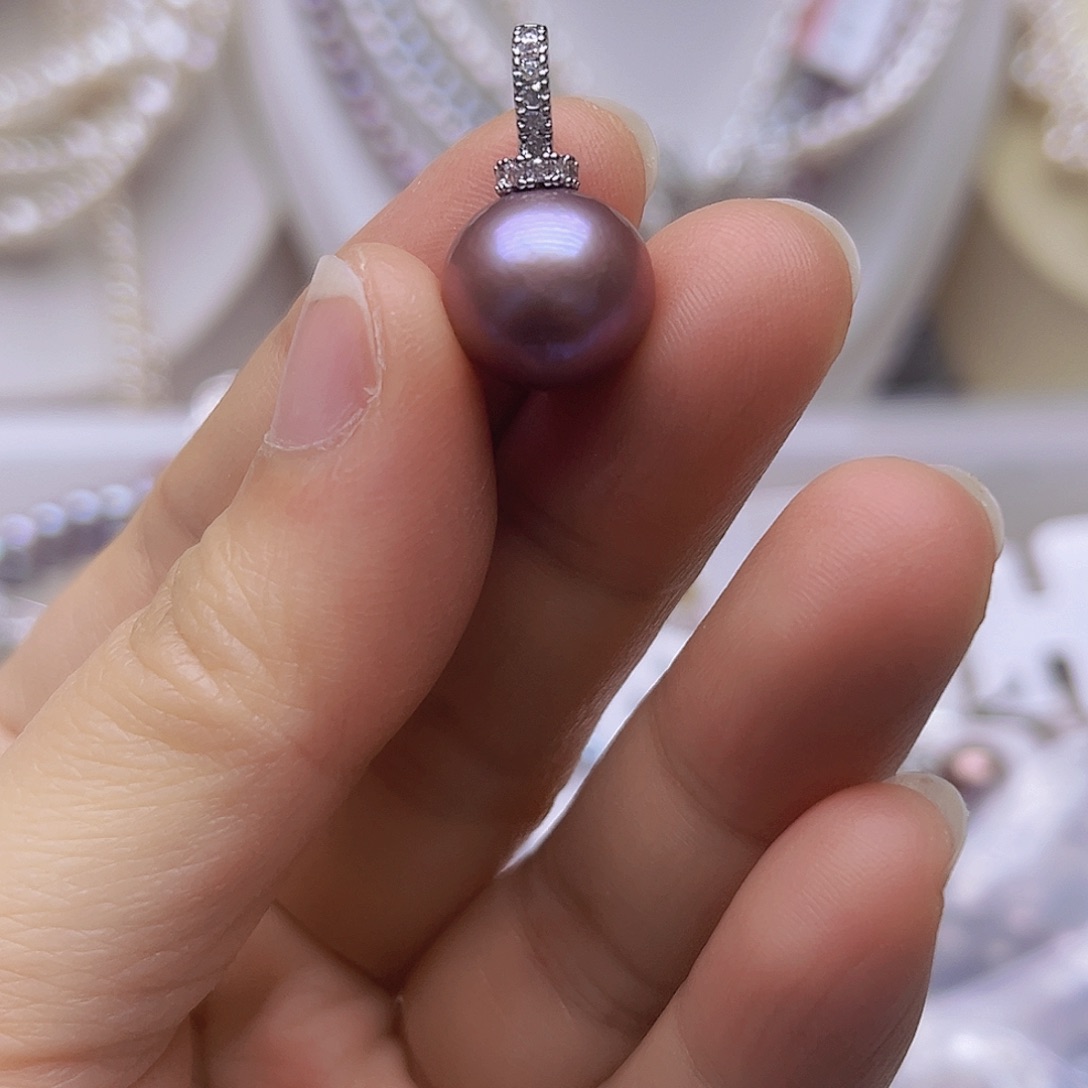 未镶嵌淡水珍珠吊坠或者耳钉