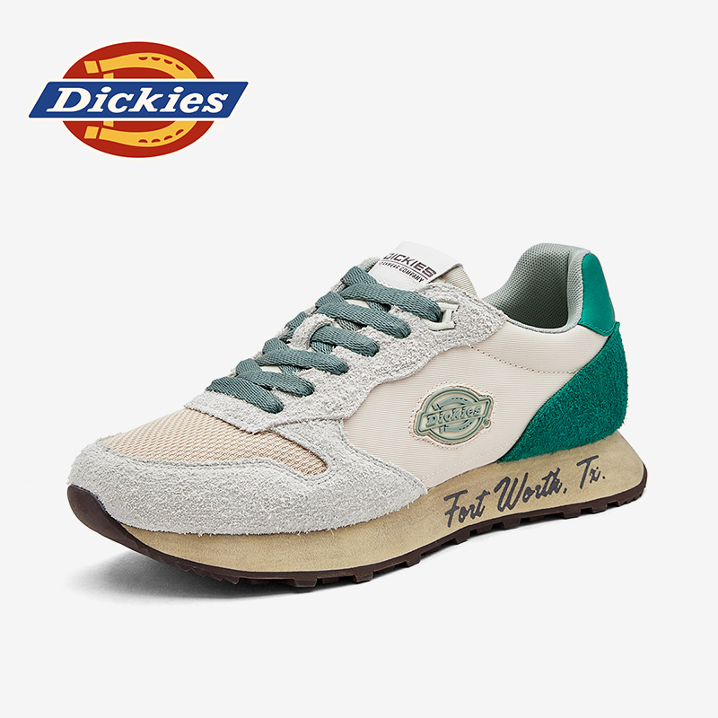 Dickies2025秋季新款透气板鞋时尚潮流百搭户外低帮情侣款休闲鞋
