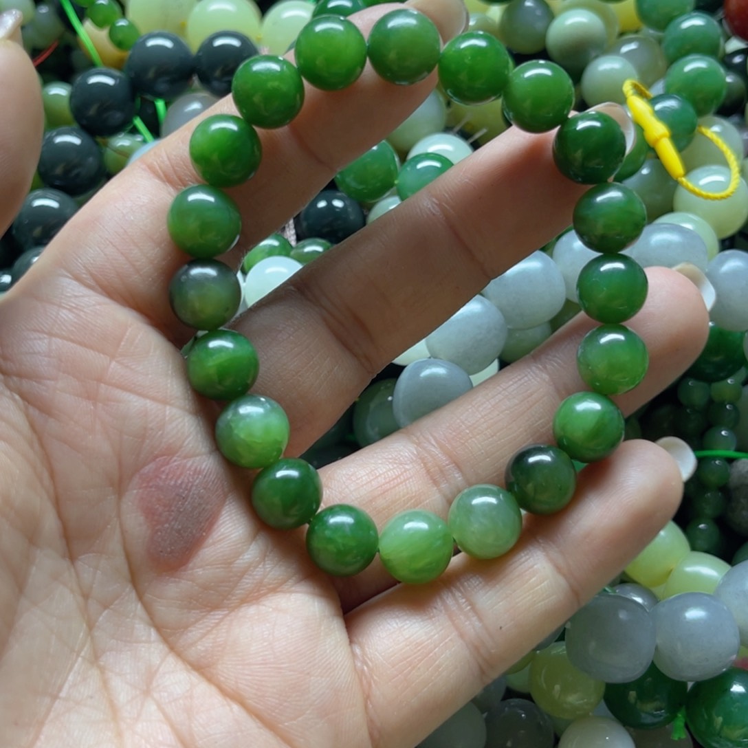 和田玉手链未镶嵌