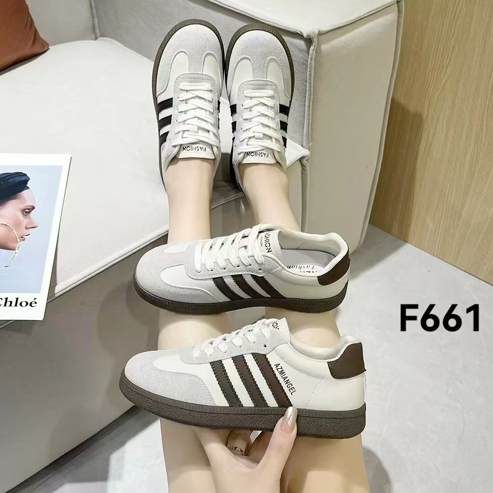 2025年新款莆田samba纯原复古德顺情侣三叶百搭女鞋休闲小白鞋