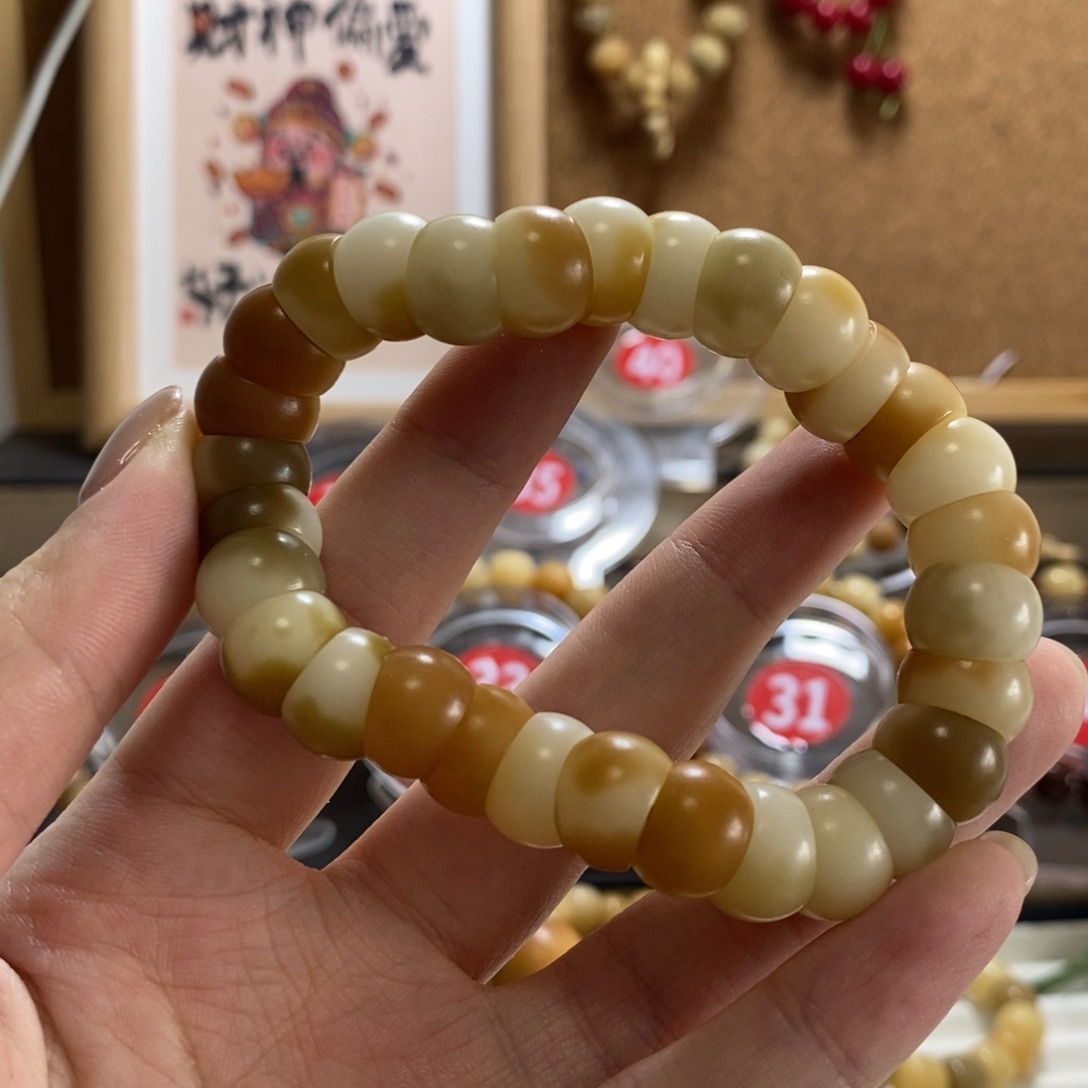 吊坠白玉菩提大肠
