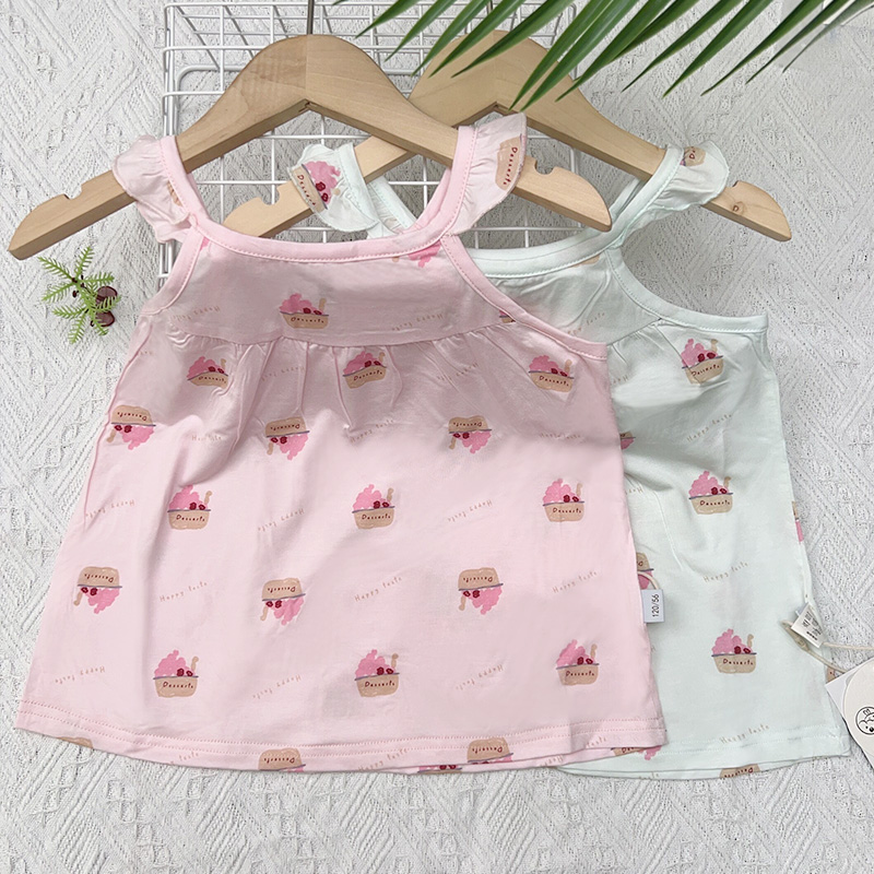 莫代尔背心吊带上衣打底奥戴尔透气百搭优可丝无袖轻薄内搭