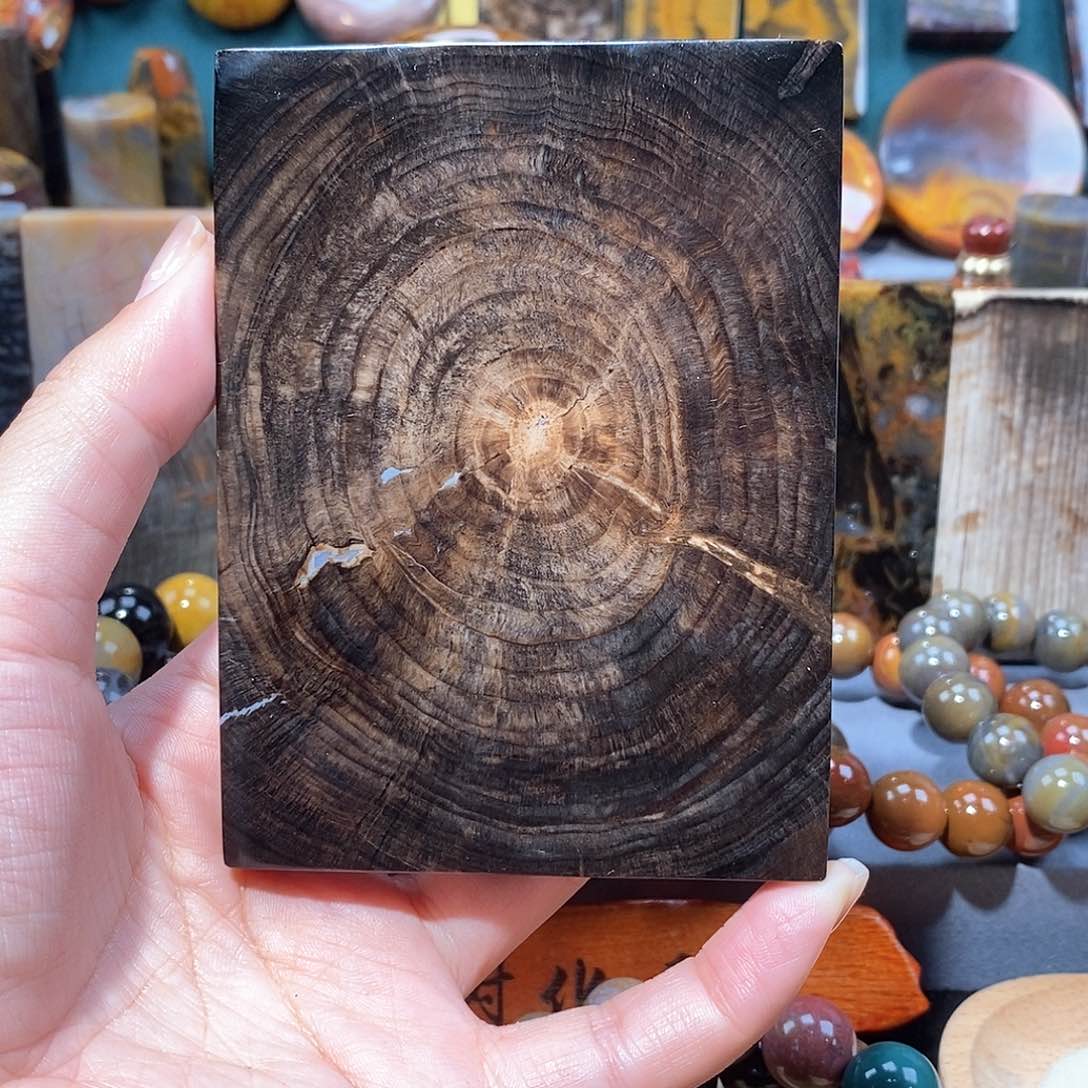 硅化玉天然北票硅化玉牌子未镶嵌特**圾天然北票硅化玉牌子