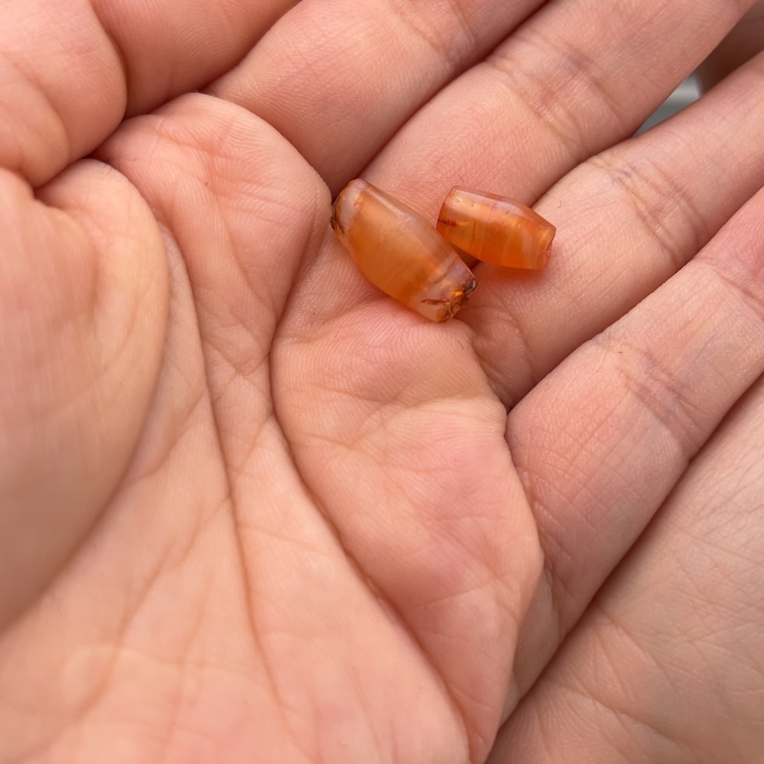 玛瑙/玉髓吊坠(不含链)未镶嵌三**珠