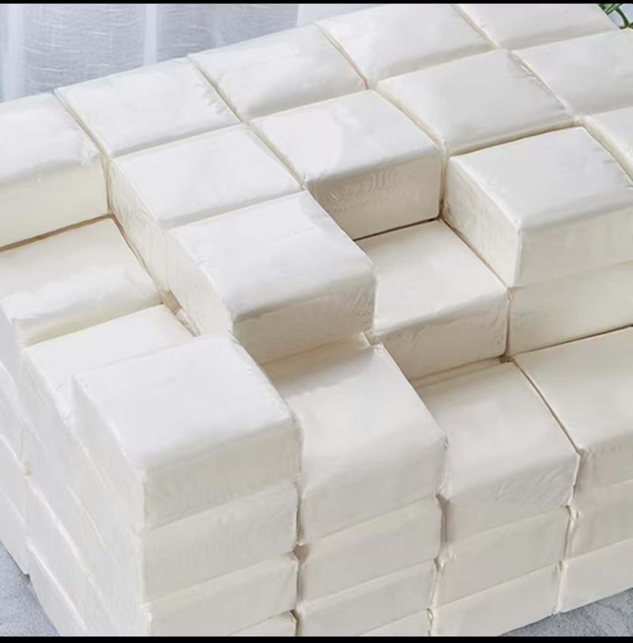 家用纸抽  挂抽  卷纸   商用餐巾纸抽纸白色酒店透明一次性家庭