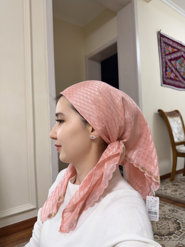 个性百搭款棉质头巾