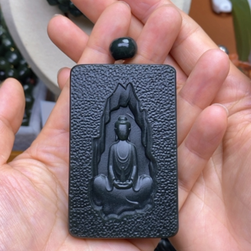 【闪购商品】和田玉未镶嵌挂件轻**月