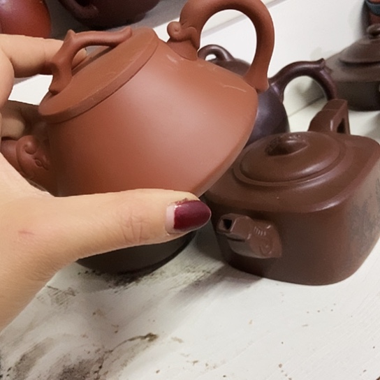 全手工制作宜兴紫砂壶
