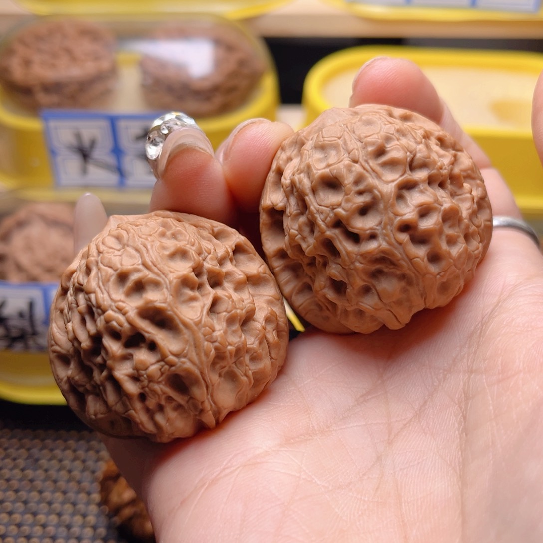 文玩核桃把件大团圆