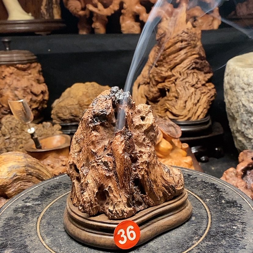 【闪购商品】36号荔枝木香炉工艺