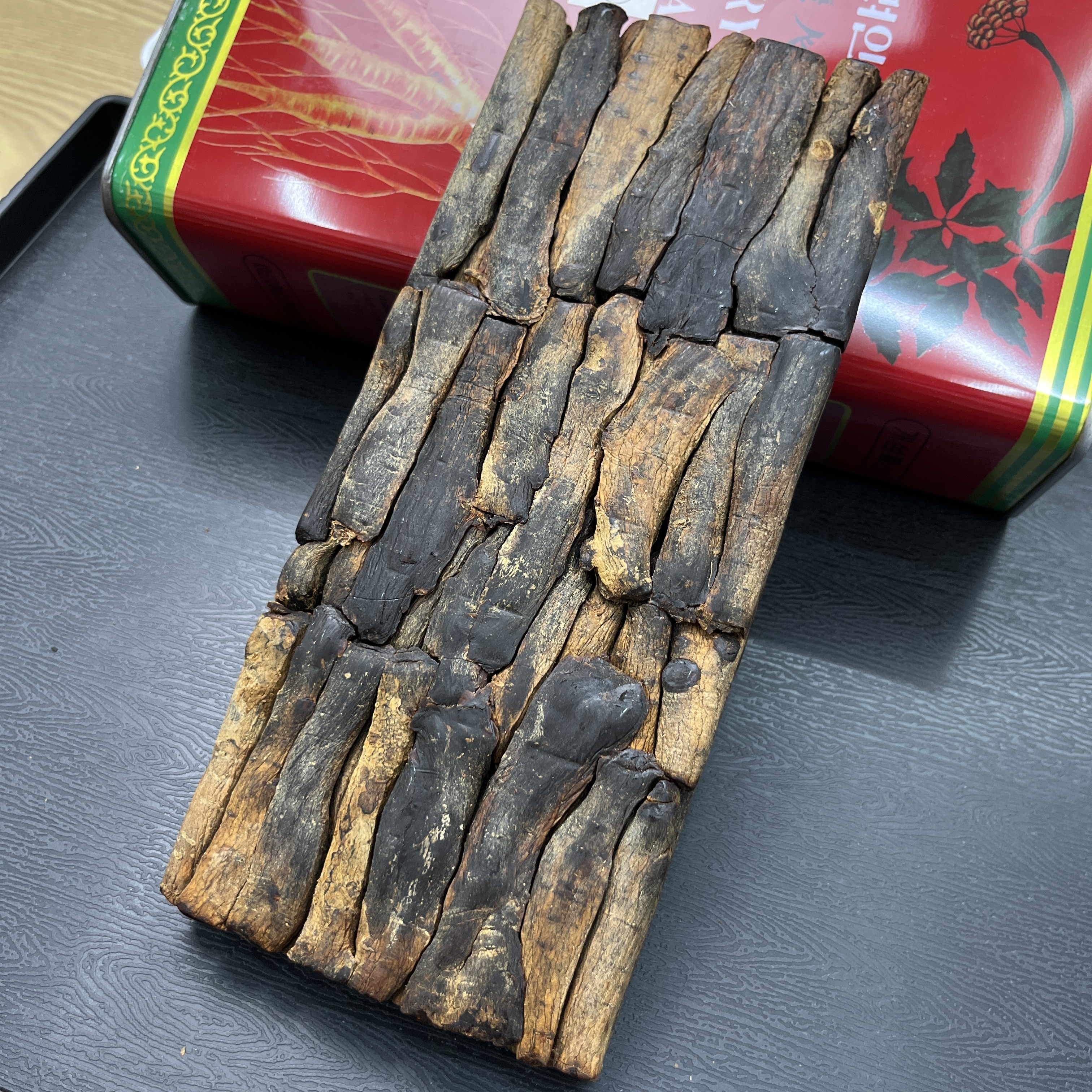 6年根切参老货开城木盒高丽参