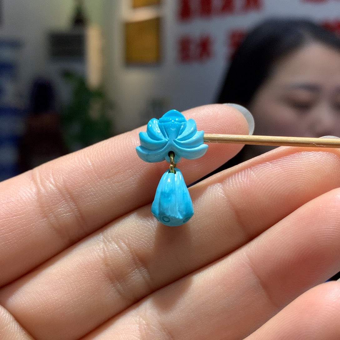 未镶嵌绿松石配饰