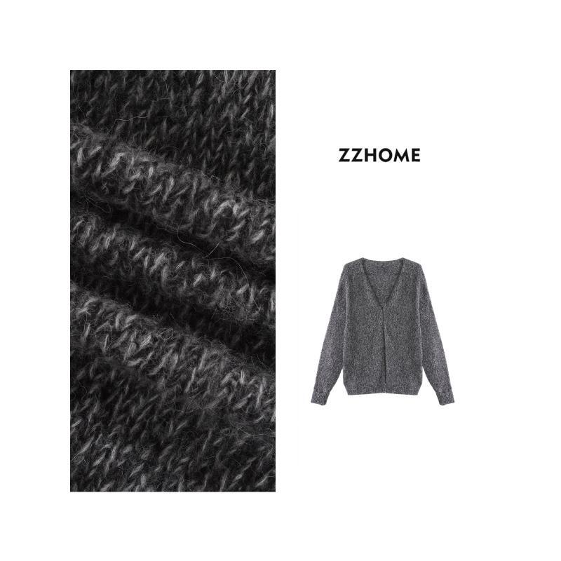 ZOZO HOME ｜织物之美软力量轮廓深灰精织上衣q171857p