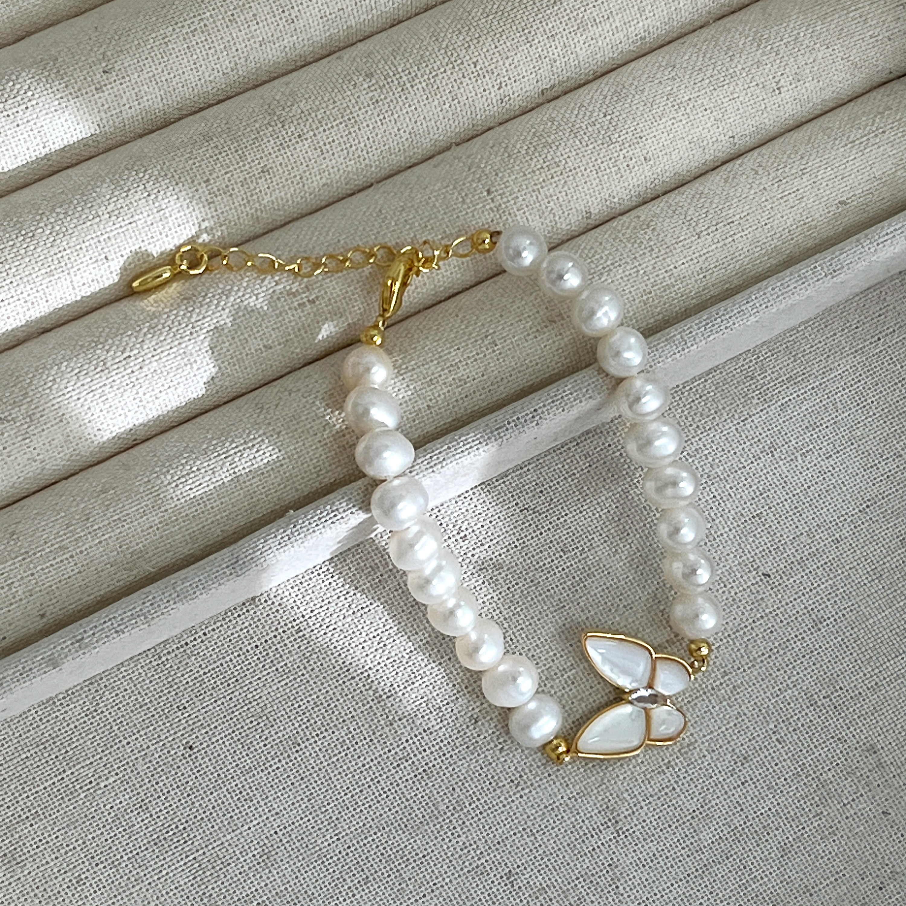 天然淡水珍珠手链  SL4004