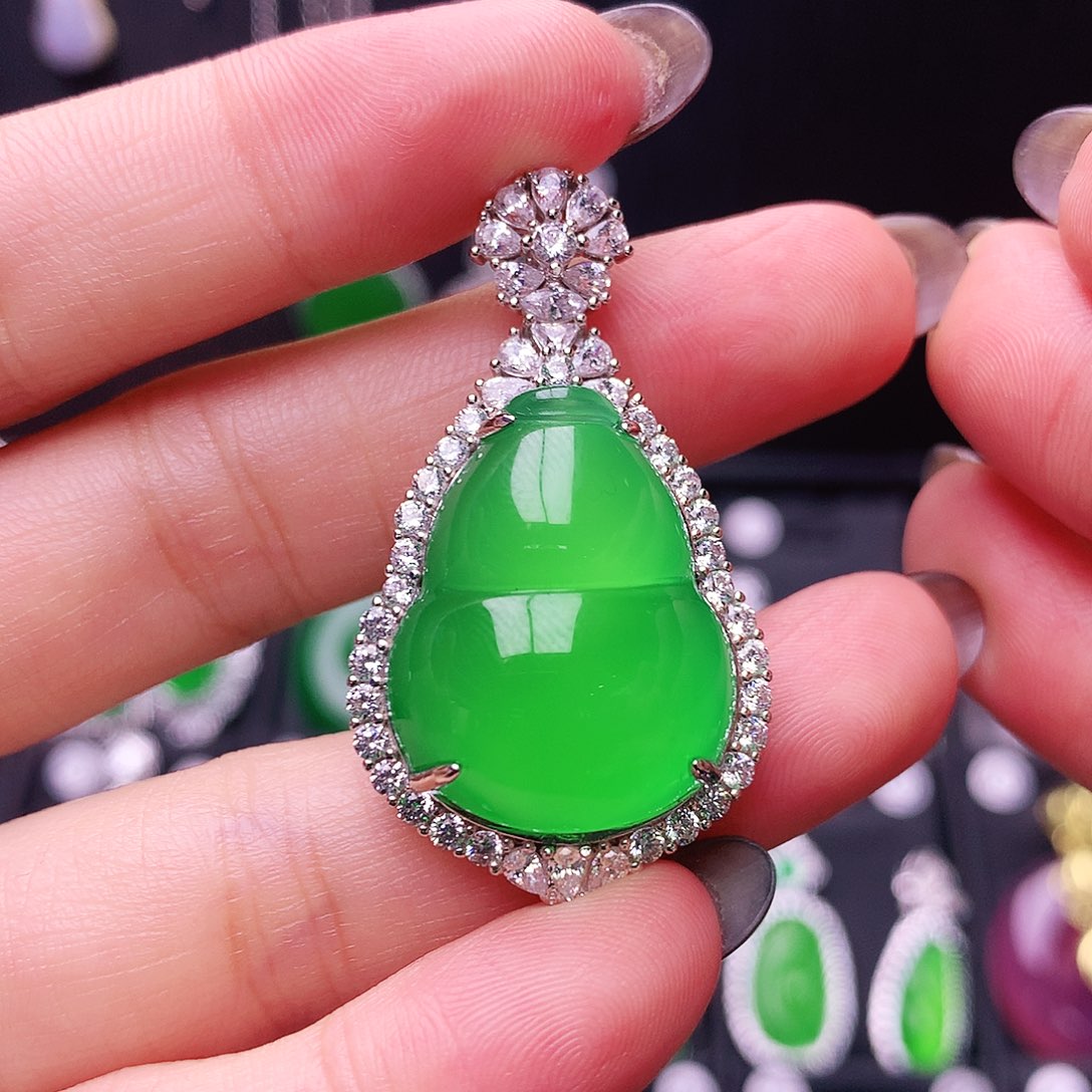 玛瑙/玉髓银S925镶嵌颈饰