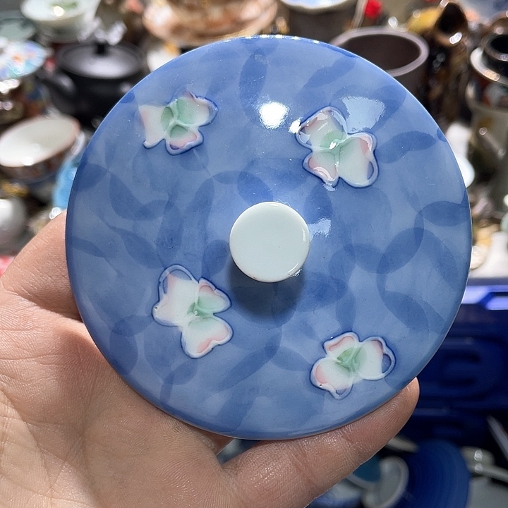 瓷片在一起的时候就是这样一