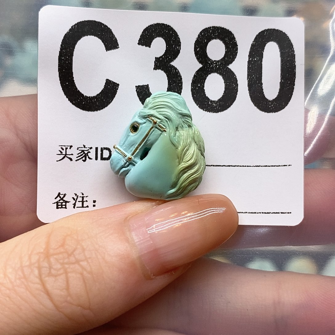 未镶嵌绿松石绿松石配饰定制