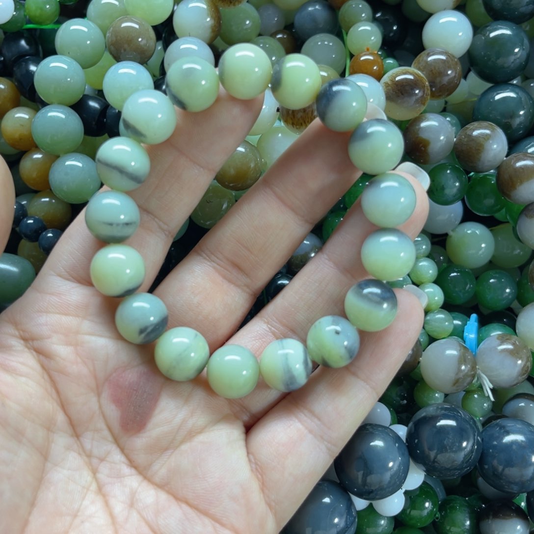 和田玉手链未镶嵌