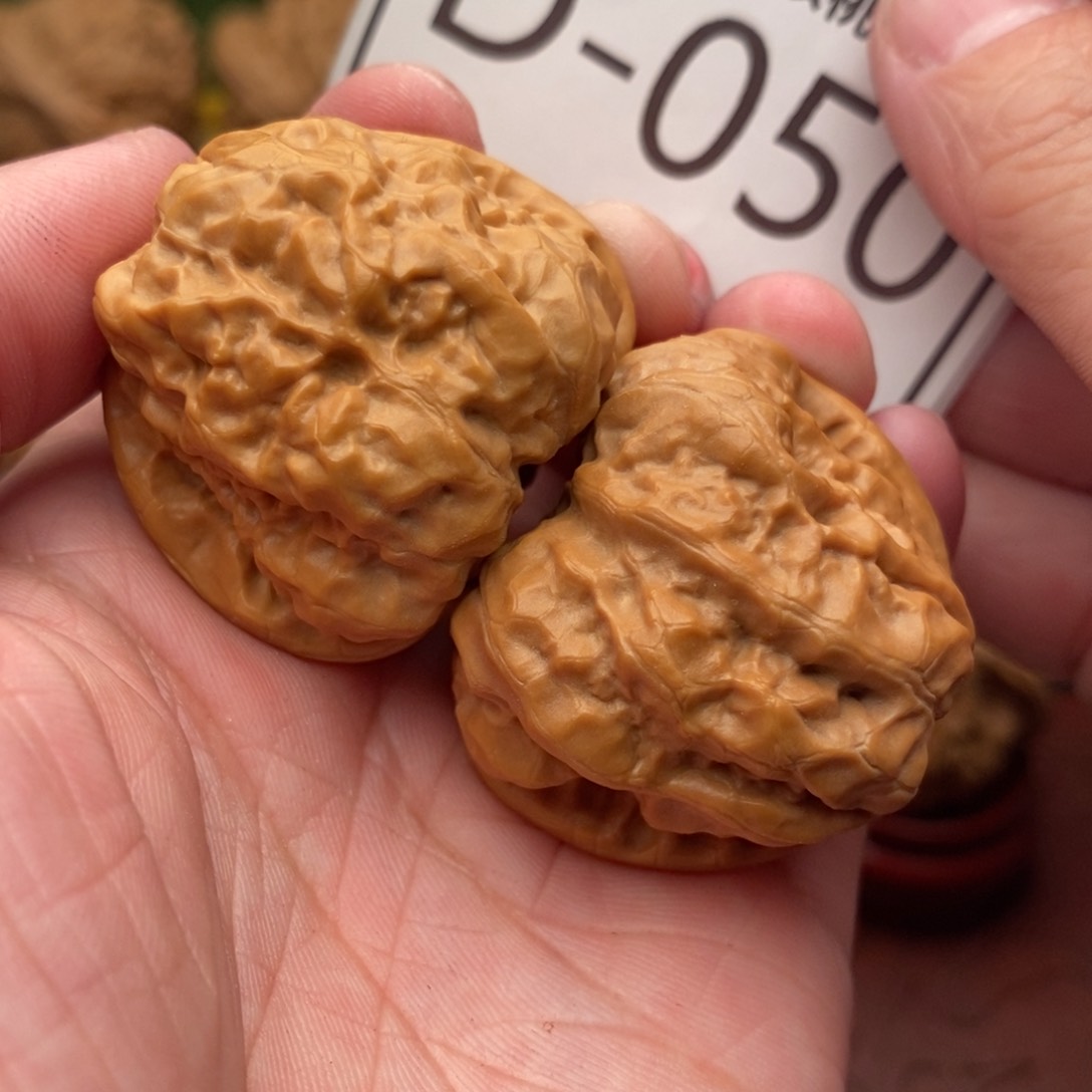 文玩核桃把件开背蛙36