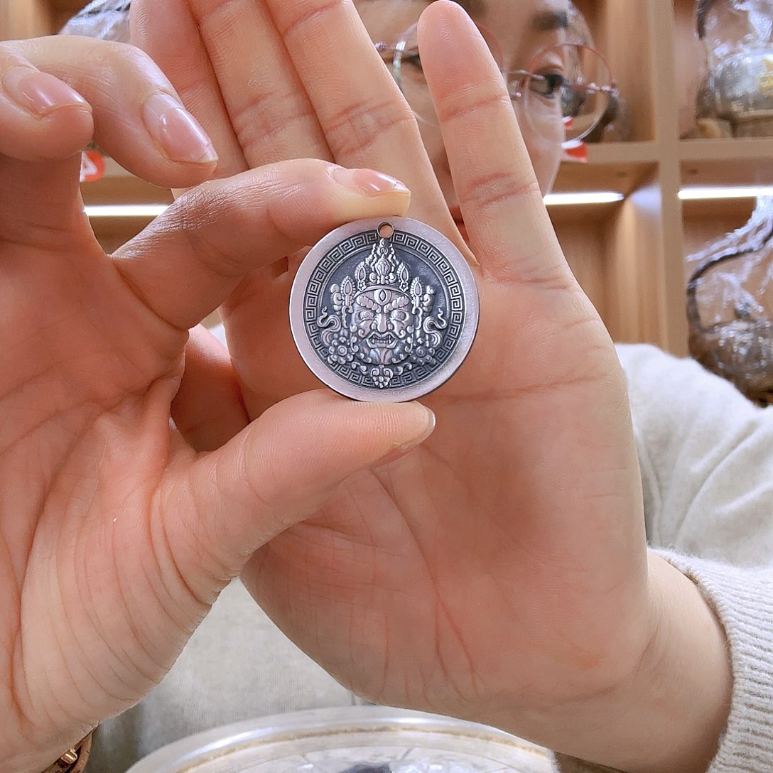 盖碗银币黄财足银999一个