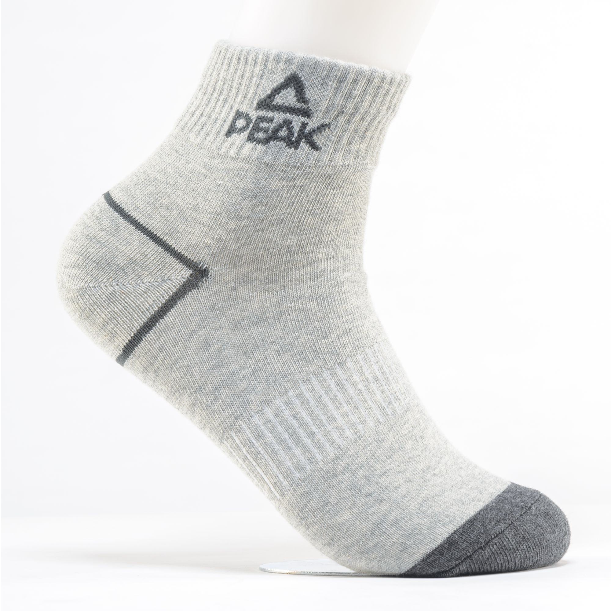 Peak/匹克运动中帮袜透气运动袜中筒品牌袜子休闲男士舒适跑步