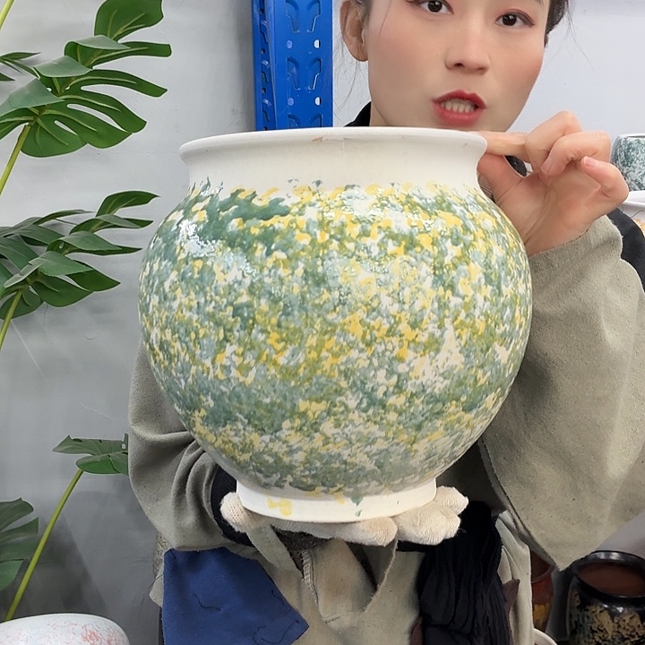 20×25 -粗陶花盆有孔-买买买