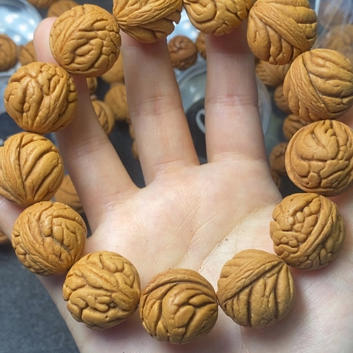 桃核吊坠秦岭山野生桃核