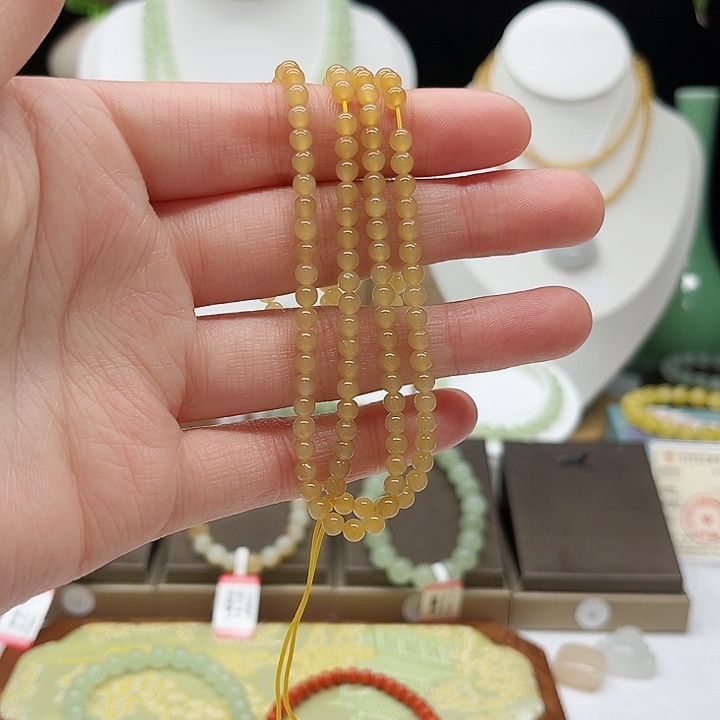 和田玉手链未镶嵌