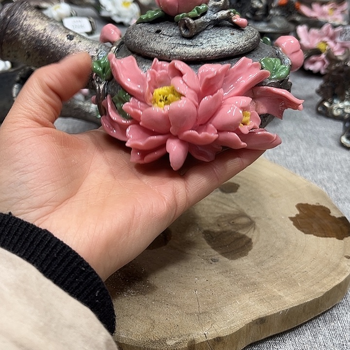 寻***里垚焱柴烧茶具分享