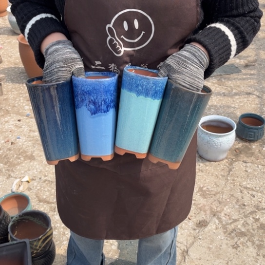 红陶口9高19瑕疵