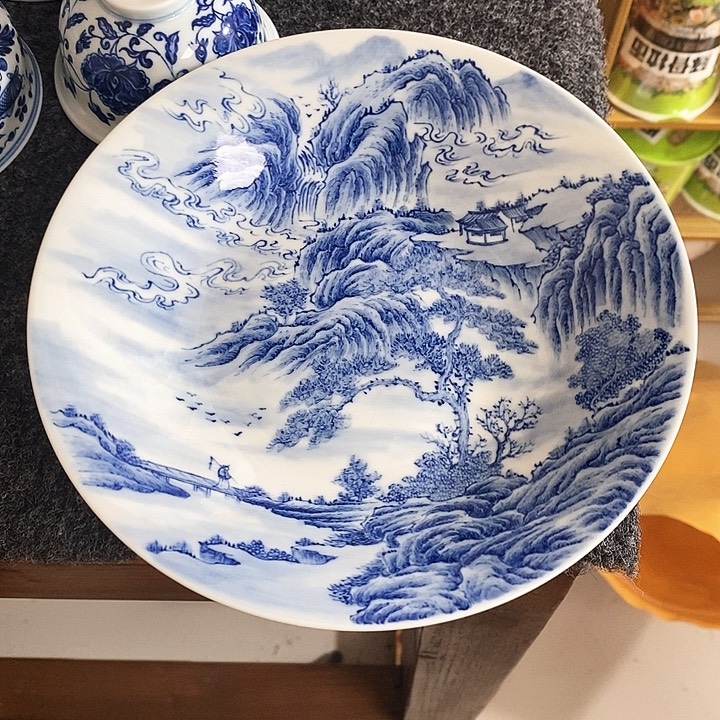 B***0【龙序】纯手绘山水壶承