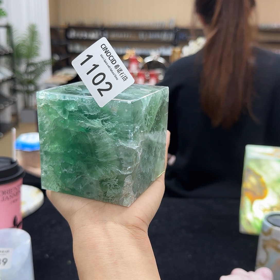 石材1102绿水晶墩墩福利