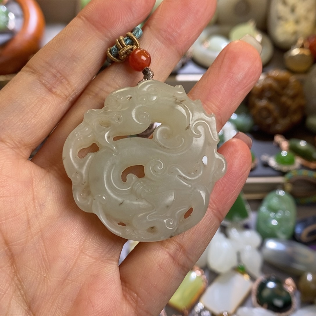 和田玉挂件未镶嵌