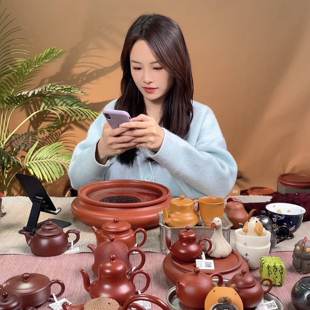 ℡*弟潮州全手工手拉壶