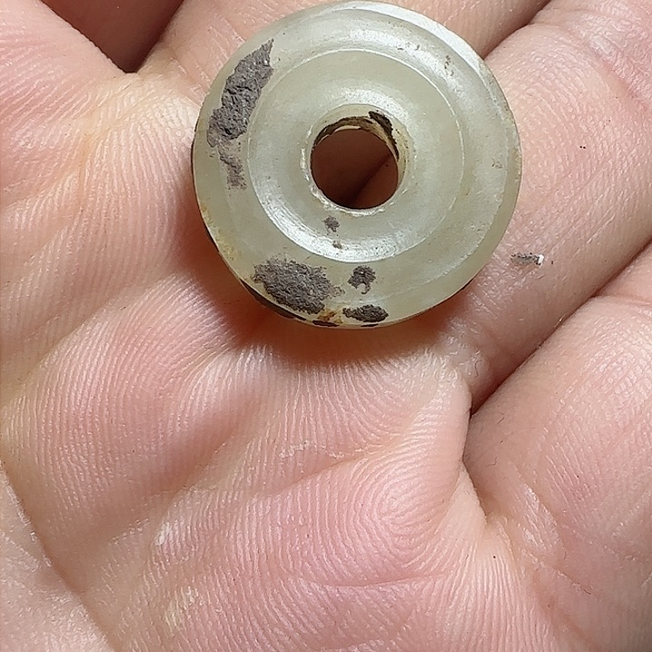 和田玉颈饰未镶嵌不**作