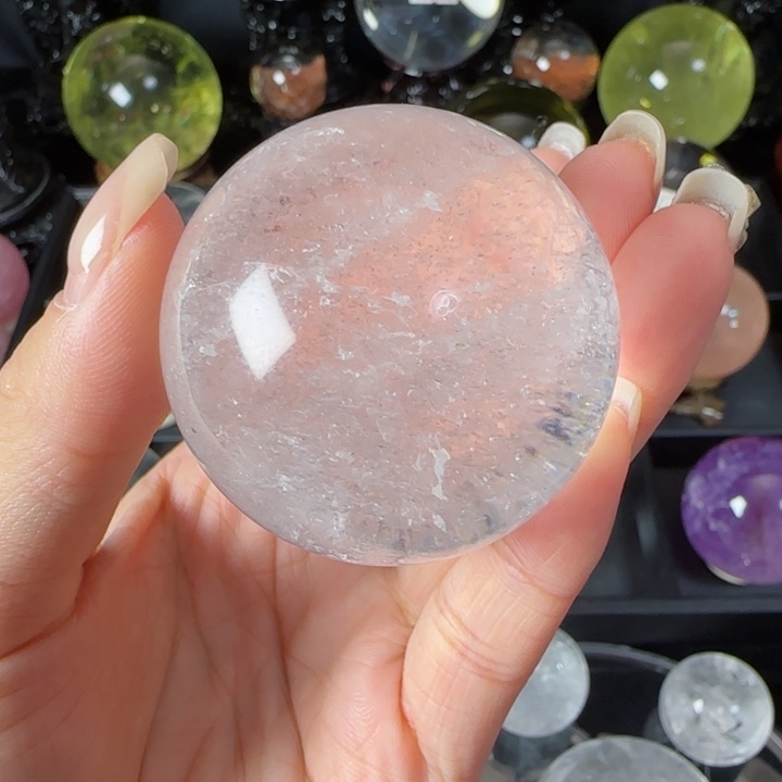 水晶天然水晶S42未镶嵌天然4.8公分