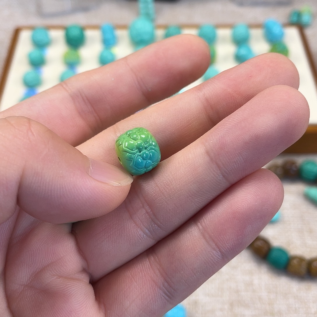 原生态湖北松配饰，直径11