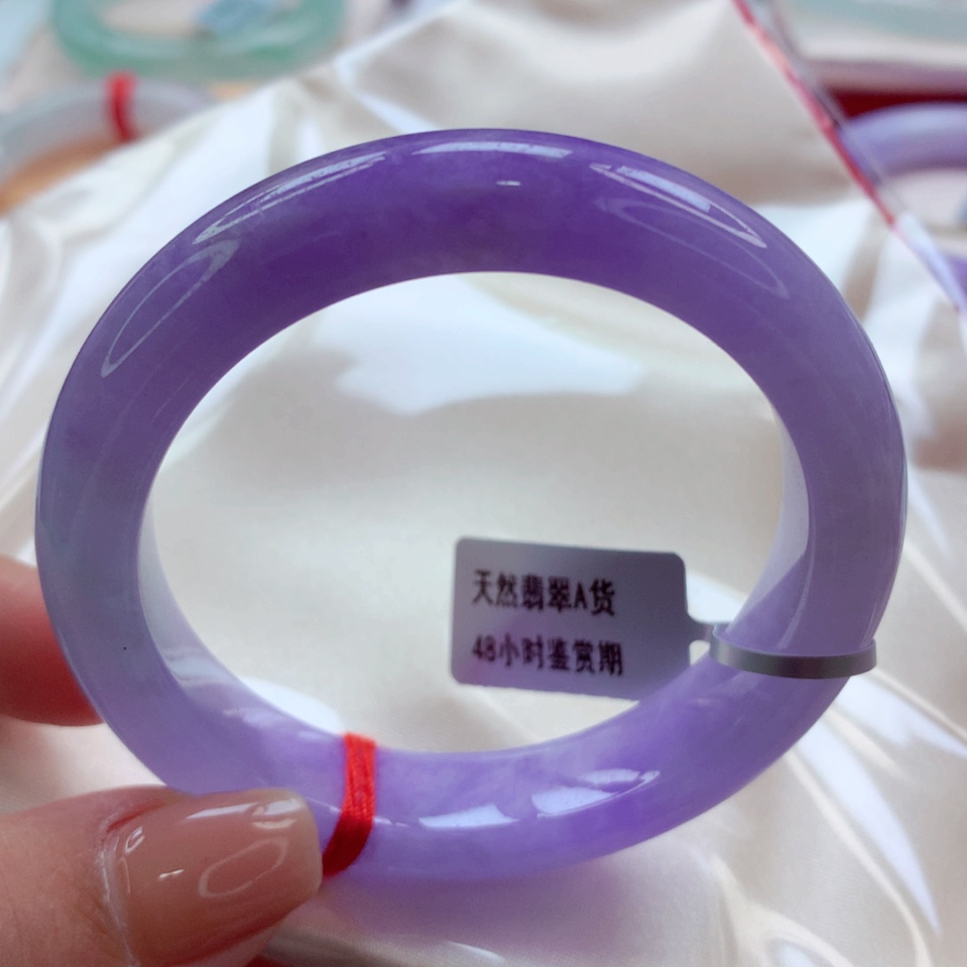 翡翠手镯未镶嵌师妹毕业妖紫