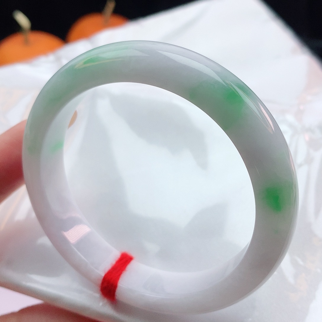 翡翠手镯未镶嵌57圈口882318