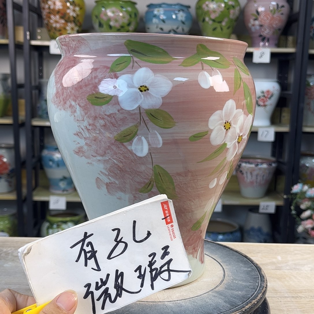 罐1xc景德镇陶瓷花盆