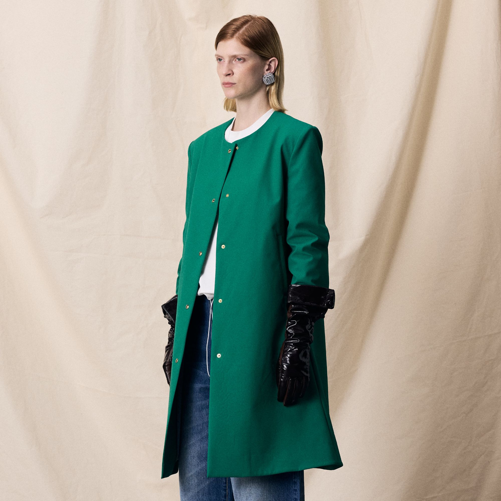 【顾文婷推荐】 YOUWEI有尾25 户外长款夹衫大衣 Y3925412