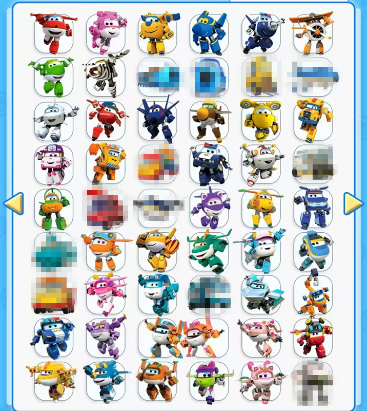 正品超级飞侠全套迷你飞侠40只大变形飞侠42只全套角色齐全套变形