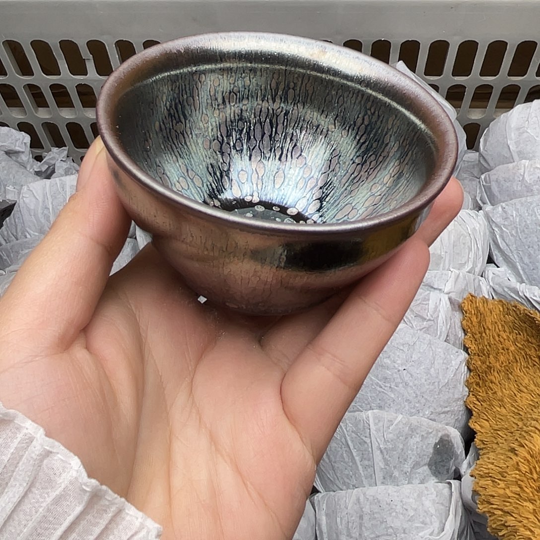 摆件建窑建盏主人杯