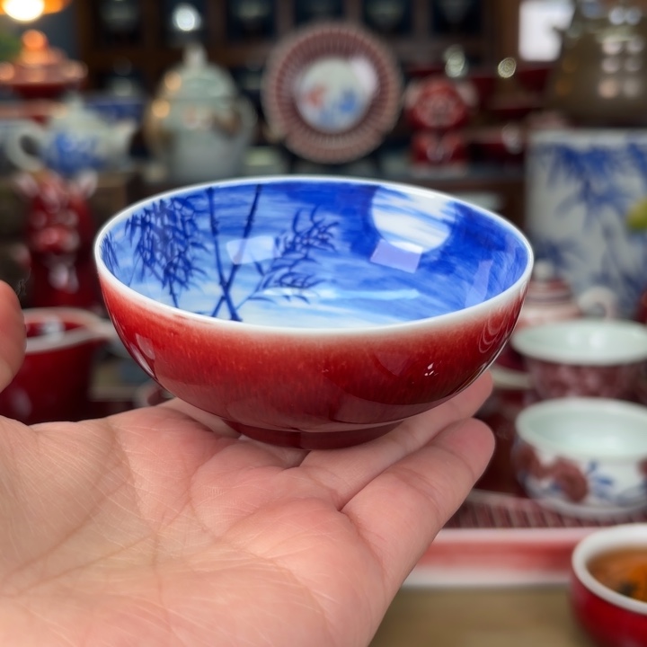 云***月陶闻轩坊开播福利杯精品月下竹影