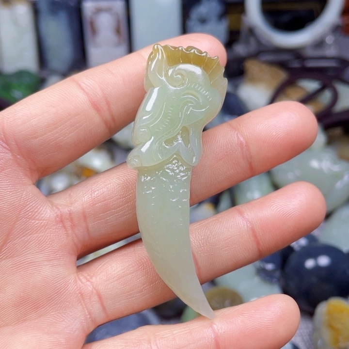 和田玉挂件未镶嵌