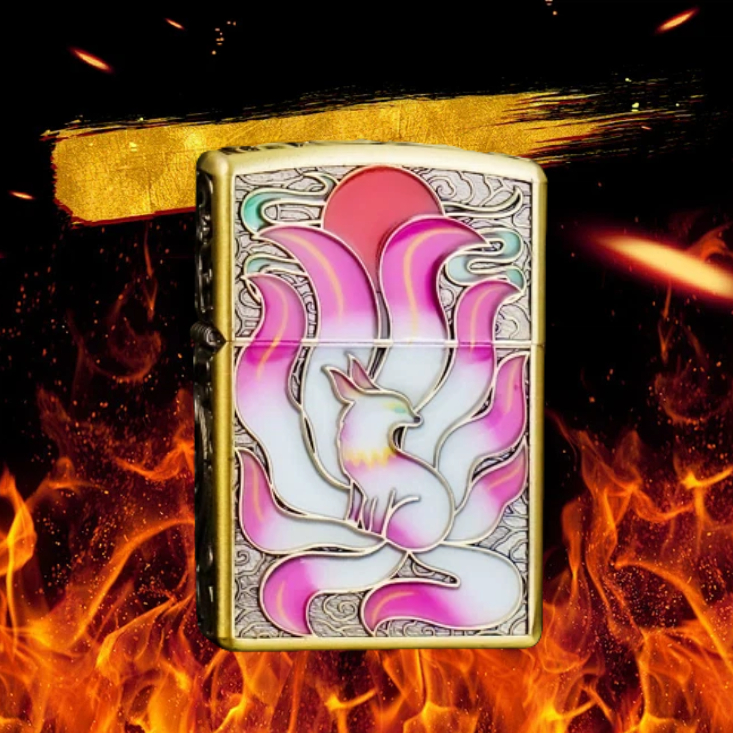 ZORRO 夜光九尾狐设计高档男士轻奢礼物 无油