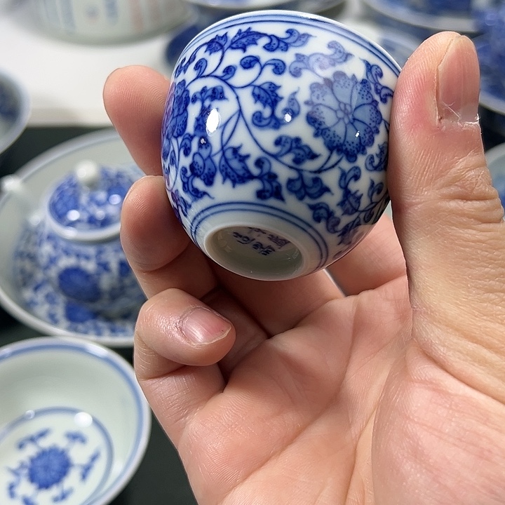 北****微瑕柴窑薄胎蛋壳